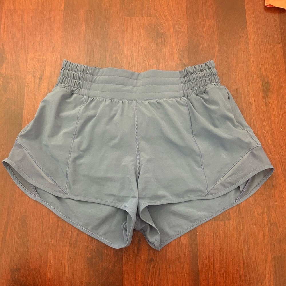 Lululemon Athletica Blue Athletic Shorts Lightweight Performance